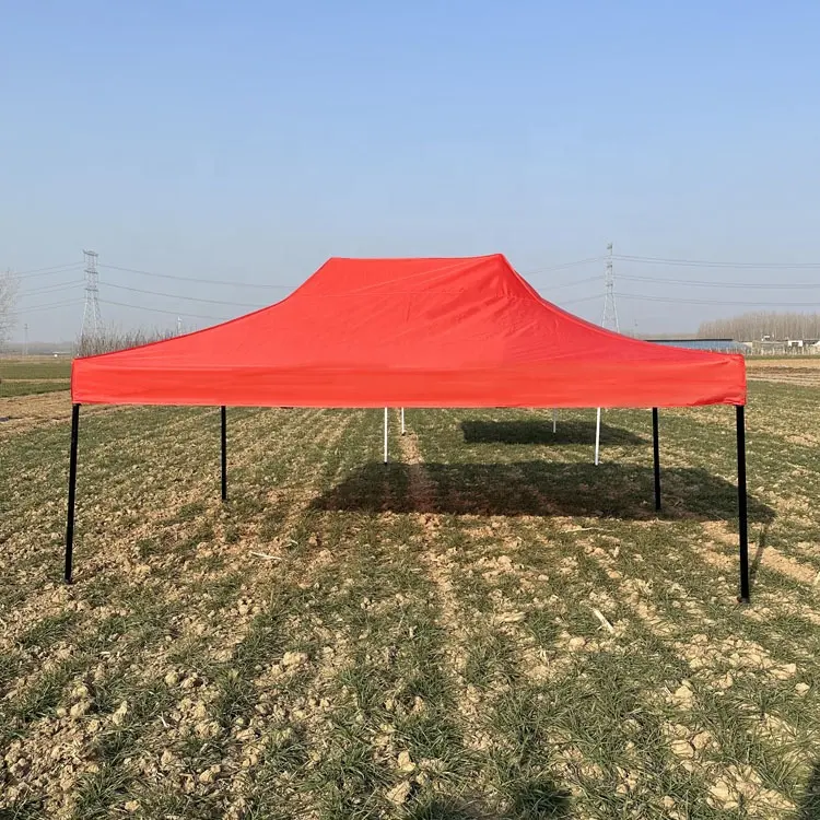 10x10 tenda tenda kanopi baja Pop Up promosi komersial luar ruangan kustom tenda