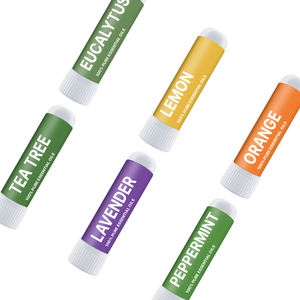 Entspannender Nasenstift-Inhalator Zitrone Pfefferminze Lavendel - Reine Natürliche Ätherische Öle für Linderung von Nasenverstopfung und Energieschub - Product Image 2