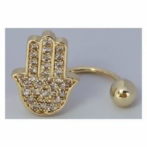 Pendientes de clip de cobre/latón que marcan tendencia, pendientes geométricos para bodas, aspecto líder a la moda - Product Image 1