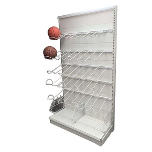 Pavimento in piedi calcio basket calcio calcio palla espositore sportivo basket Rack per negozio di articoli sportivi - Product Image 5