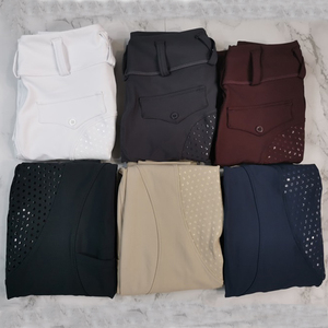 Pantalones de equitación ajustados para mujer, leggings de equitación, pantalones de equitación de fábrica, ropa ecuestre, pantalones de equitación para mujer, oferta especial - Product Image 2