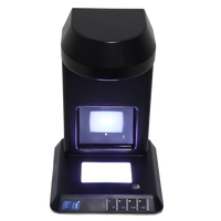 Détecteur de billets de banque IR DC-108KB, vérificateur de devises UV MG à lumière blanche, vérificateur de monnaie LCD pour banque, caissier, magasin de détail