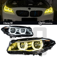 Feux avant AKD Car Styling pour BMW F10 2010-2016 520i 525i 530i F11, projecteur LED, DRL, accessoires automobiles