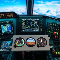 Simulateur d'aviation Cessna - Vol simulé