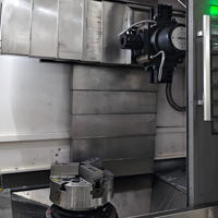 Torno Vertical CNC de Alta Precisión VTC600, Centro de Torneado para Mecanizado de Mazas de Ruedas con Control GSK/Fanuc