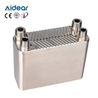 Échangeur de chaleur à plaques brasées SS316L pour le refroidissement des solvants de processus chimiques et les applications résistantes à la corrosion