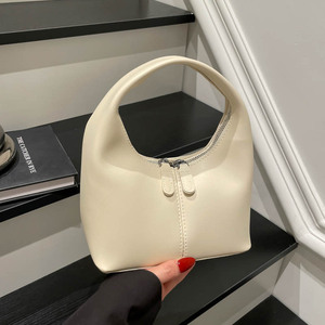 批发设计师品牌时尚女士单肩包 <span class=keywords><strong>2026</strong></span> 新款可爱女式皮革手袋带拉链 - Product Image 2