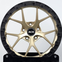 Jantes en alliage forgé 6061 personnalisées de 17, 18, 19, 20, 21 pouces, 5x112, 5x120, concaves, avec beadlock, pour voitures E46, E90, F30, F90, G87, M2