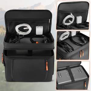 Estuche de Transporte Compatible con <span class=keywords><strong>BLUETTI</strong></span> <span class=keywords><strong>EB3A</strong></span>/AC2A/AC2P/Elite 30 V2, Bolsa de Viaje para Estación de Energía Acolchada con Múltiples Bolsillos - Product Image 4