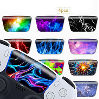 Autocollant pour pavé tactile de manette PS5, lot de 4, film vinyle anti-bulles pour édition disque/numérique