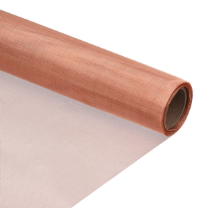 Đồng kim loại vải siêu mịn Faraday lồng EMI EMF RF che chắn dây đồng Màu Đỏ lưới - Product Image 4