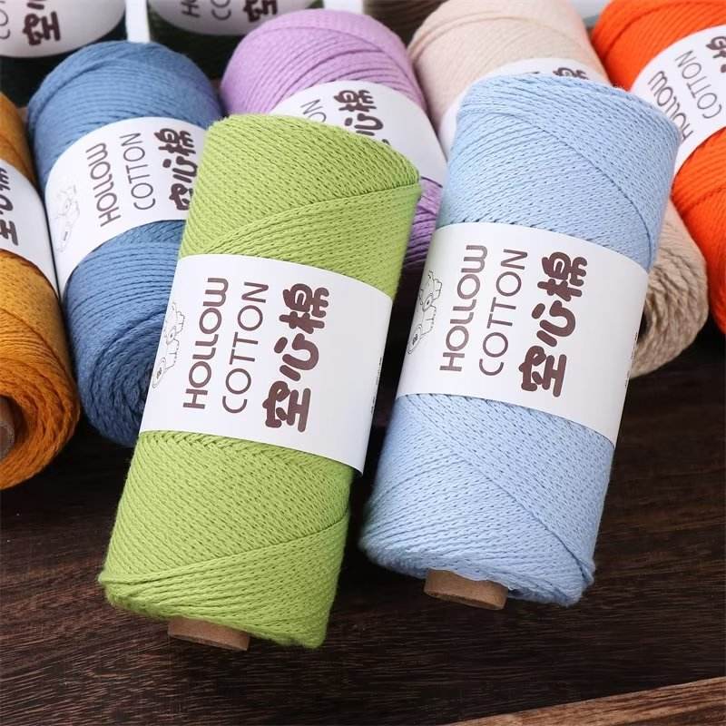 Mengchu 2mm Eco-friendly Cotton Crochet Yarn 150g For Diy Crafts