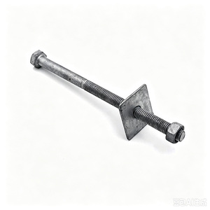Support de poteau multipoints en acier galvanisé à chaud B-14-230-140, 14 kN, pour câbles à fibres optiques ADSS, ABC, FTTH - Product Image 4