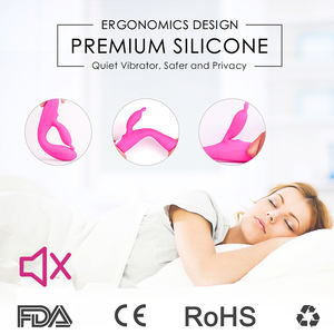 強力なシリコーンディルドセックスおもちゃ2-in-1バイブラドールダブルヘッドGスポットクリトリス膣バイブレータープッシーラビットバイブレーター女性用 - Product Image 3