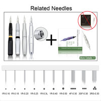 Biomaser Rotary Tattoo Pen Professionele Permanente Make-Up Machine Met 12V Motor Voor Wenkbrauw Eyeliner Lip Met Clip Cord