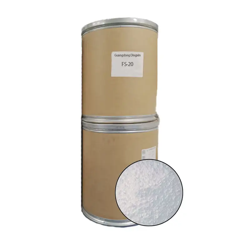 Fabricant de gel de silice de haute qualité Organosilicium ignifuge FS20 poudre coupe-fumée DX agent auxiliaire chimique