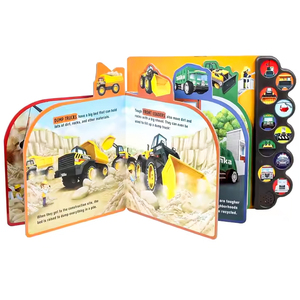 <span class=keywords><strong>Libro</strong></span> de Sonidos de Transporte de Emergencia de Alta Calidad con 10 Botones, Libros Educativos para Niños, Libros de Aprendizaje Temprano - Product Image 2