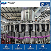 Nouvelle machine de remplissage complète Peak pour jus de fruits, machines de remplissage de boissons et de thé, machine de remplissage à chaud pour ligne de production de jus