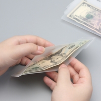 Enveloppes de trésorerie givré PP Budget argent enveloppe sans trous poche Index onglets diviseur Bill organisateur pour budgétiser portefeuille Inserts