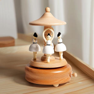 Caja Musical de Madera de Haya Unisex de 40 Piezas, Ecológica, Multi-Escena, Juguete Montessori para Niños de 2 a 4 Años, que Mejora la Creatividad y la Imaginación - Product Image 1