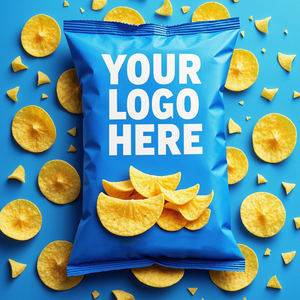 식품 포장 맞춤형 인쇄 뒷면 씰 백 열 씰 플라스틱 포장 백 알루미늄 호일 마일라 백 - Product Image 1