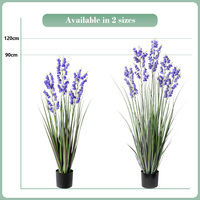 Fleurs artificielles, plante en pot de type campanule, pour Noël, les remises de diplômes, les arrangements de bureau