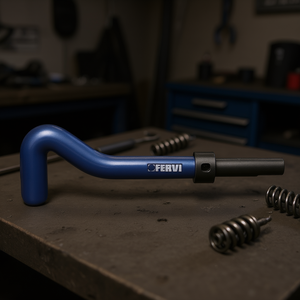 Herramienta de montaje de resortes helicoidales Fervi F-Coil con accionamiento hexagonal de 10 mm para instalación de resortes helicoidales - Product Image 3
