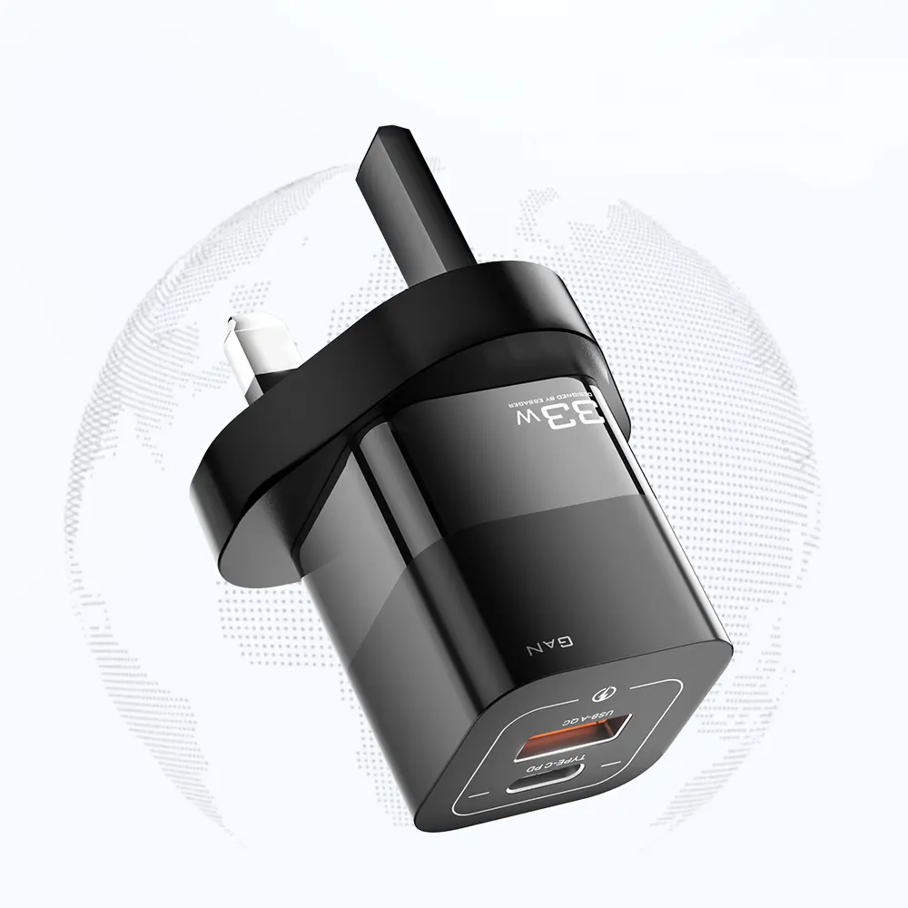 Essager 2022 kare tuğla taşınabilir telefon için tip C Port USB mikro 33w 30w 5A seyahat duvar şarj cihazı