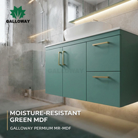 Panneau MDF vert résistant à l'humidité HMR 1220x2440mm 12mm 15mm 18mm, MDF hydrofuge uni pour armoires de cuisine et de salle de bain