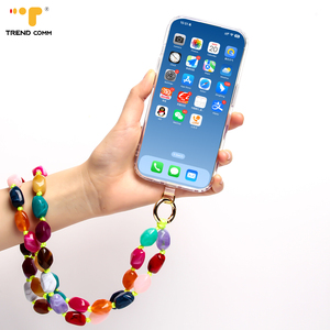 Fashion anti-fall bead anti-lost gradiente catena di colore accessori per telefono custodia e borsa - Product Image 6