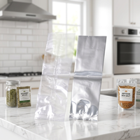 3-Schichtige Tiefdruck-Bedruckte Snack-Lebensmittelgeeignete Aluminiumfolienbeutel Tee-Verpackungsbeutel mit Reißverschluss