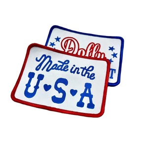 Zd Bán Buôn Chất Lượng Cao Made Trong USA Dệt Sắt Trên Phù Hiệu <span class=keywords><strong>2025</strong></span> Hot Con Dấu Dệt Vá Cho Snapback Hat - Product Image 1