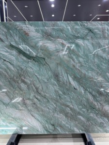 Union Stone Gaya Dream Verde Quartzite Slab Polished Modern Kitchen Bathroom Waterproof Durable Eco-Friendly Villa Hotel - Product Image 3