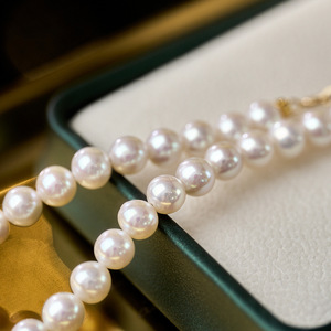 18K Strong Natural <b>Freshwater</b> Real <b>Pearl</b> <b>Bracelet</b> Versatile High-End Luxury DIY Bangle with Light Temperament - Product Image 4