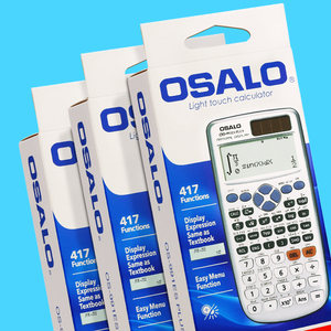 OS-991ES cộng với Máy tính khoa học kỹ thuật số hiển thị 2 dòng 417 chức năng pin năng lượng mặt trời được làm bằng nhựa cho sinh viên - Product Image 6