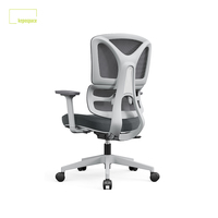 Chaise de bureau ergonomique en maille à dossier moyen pour personnel, chaise pivotante de haute qualité pour bureau, salle de réunion, chaise de visiteur, chaise de bureau