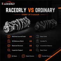 RACEORLY 06J105021P 06J105021F Vilebrequin pour VW Audi EA888 1.8T CEA CDA CCU 2013-2016