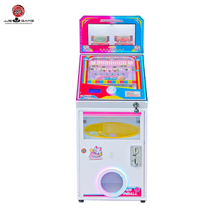 Machine de flipper commerciale en métal pour enfants, mini-jeu d'arcade <span class=keywords><strong>Pachinko</strong></span> à manivelle, fonctionne à pièces, garantie 1 an - Product Image 1