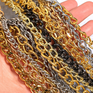 Chaînes de bijoux, chaînes métalliques pour sacs et accessoires vestimentaires, multiples spécifications, vente directe d'usine - Product Image 3