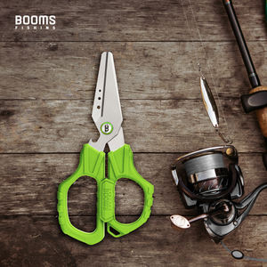 Coupe-ligne tressée de pêche en acier inoxydable à poignée antidérapante cisailles dentelées tondeuses <span class=keywords><strong>carpe</strong></span> S04 ciseaux de pêche outil de pêche - Product Image 2