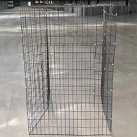 Poulailler pliable 75x75cm en PVC, enclos pour poulets, cage à volailles accessible, vente chaude
