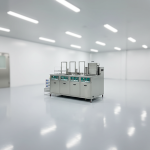 Nouvelle machine de nettoyage à ultrasons électrique industrielle multi-bacs semi-automatique avec système de levage pour le nettoyage des filtres DPF - Product Image 2
