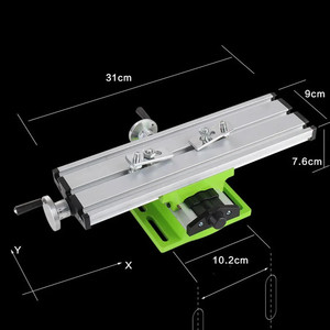 <span class=keywords><strong>Mini</strong></span> étau de table multifonction de précision miniature perceuse d'établi fraiseuse outil de positionnement assisté par croix - Product Image 4