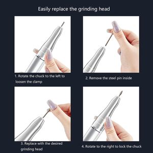 Máquina Profesional para Taladrar Uñas, Amoladora Eléctrica de Alta Velocidad para Uso en Salones de Belleza - Product Image 6