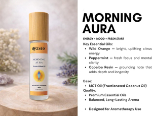 Set di 4 Oli Essenziali Roll-On per Sonno, Energia, Respirazione e Concentrazione, <span class=keywords><strong>Kit</strong></span> Aromaterapia, Miscele Naturali con Olio MCT - Product Image 3