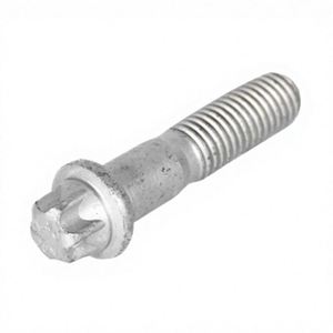 Ensemble boulons et écrous à tête hexagonale à filetage grossier en acier inoxydable A2 70 avec finition zinguée et rondelle à ressort métrique - Product Image 2