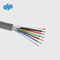 Cable de alimentación de cabezal de radio remoto RRH 8 conductores 6 AWG cuatro azules y cuatro grises