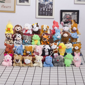 Amz Forest Animal Puppy Pendant, Juguete de Peluche de Pollo Adorable, Muñeco de Peluche de Oso de Peluche, Marioneta de Mano de Conejo, Colgante, Regalo para Eventos, Recuerdo de Cumpleaños - Product Image 2