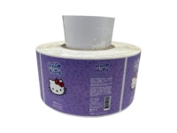 Étiquettes de beauté mignonnes de qualité supérieure, résistantes à l'huile, en papier synthétique PP, avec pelliculage brillant, impression couleur intégrale, livraison rapide personnalisée