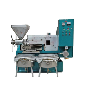 Prensa de aceite combinada en espiral-Prensa de aceite de nuez <span class=keywords><strong>y</strong></span> Oliva de sésamo de alta eficiencia automática Capacidad de 65 kg/h - Product Image 1